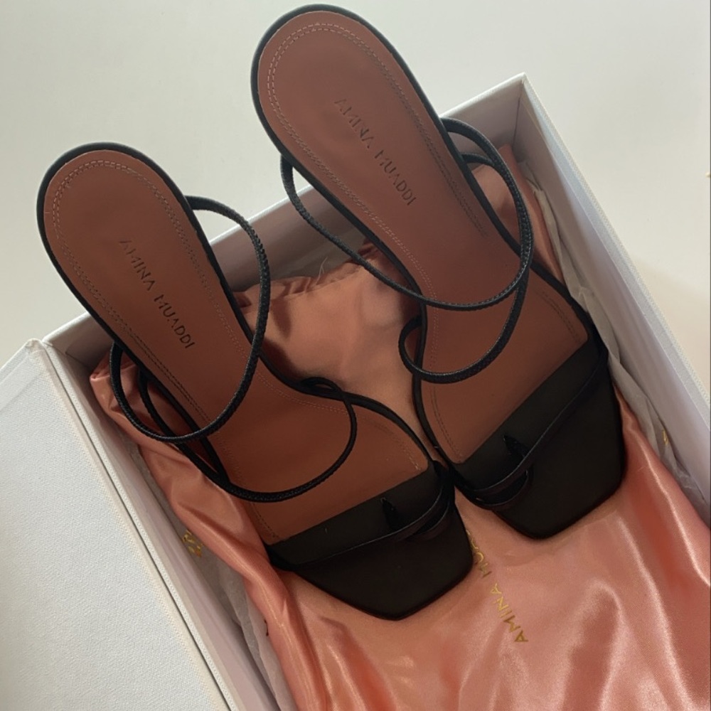 Amina Muaddi Naima Sandals